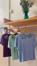 Blusa Suede Bordada Feminina Corte Laser Blusa Suede Bordada Feminina Corte Laser