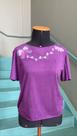 Blusa Suede Bordada Feminina Corte Laser Blusa Suede Bordada Feminina Corte Laser