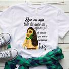 Blusa T-shirt Camiseta Feminina Estampada - Cristãn- Várias Estampas 03