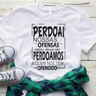 Blusa T-shirt Camiseta Feminina Estampada - Cristãn- Várias Estampas 09