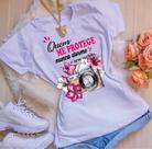 Blusa T-shirt Camiseta Feminina Estampada -Gospel- Várias Estampas 17