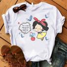 Blusa T-shirt Camiseta Feminina Estampada -Princesa- Várias Estampas 09