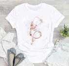 Blusa T-shirt Camiseta Feminina Estampada -Profissão- Várias Estampas 14