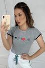 Blusa T-Shirt Feminina De Luxo Bordado