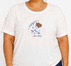 Blusa T-Shirt Feminina Estampa Capivara Plus Size