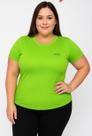 Blusa T Shirt Plus Size Manga Curta Poliamida Dry Via Ello Academia Treino Caminhada Yoga Proteção UV Cross