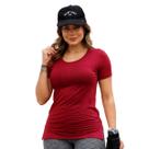 Blusa tapa bumbum viscose fitness academia esportes