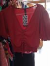 Blusa tecido New peach