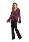 Blusa tecido rayon bali manga longa lunender 67658