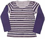 Blusa teen m.longa 100% algodão várias estampas nº 4 ao 16