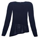 Blusa Teen M. Longa Básica Barra Bico em Crepe nº 12 ao 16 Blusa Teen M. Longa Básica Barra Bico em Crepe nº 12 ao 16