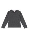 Blusa Térmica Básica Infantil Menino Cotton Brandili Mescla