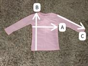 Blusa térmica infantil Rosa bebê