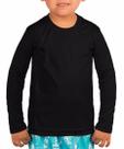 Blusa Térmica Infantil UV 50+ FPS Lisa Unissex Manga Longa Blusa Térmica Infantil UV 50+ FPS Lisa Unissex Manga Longa