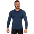Blusa Térmica Proteção UV Poliester WLS Modas Manga Longa Treino Moda Fitness Masculina