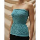 Blusa Top Modal sem alça Batinha Tam M Moda Primavera Verão Lançamento