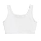 Blusa Top Regata Infantil Menina Branco - Malwee Blusa Top Regata Infantil Menina Branco - Malwee