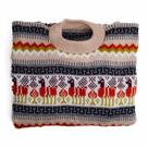Blusa Tradicional Peruana em Lã Creme