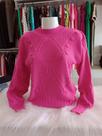 Blusa tranca bolinha