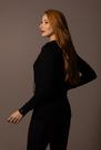Blusa Tricô Miragem Preto Blusa Tricô Miragem Preto