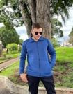 Blusa tricô zíper masculino