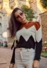 Blusa Tricot Ana Gonçalves Vanessa Marrom