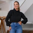 Blusa Tricot Cacharrel Feminina Revanche Izabelly