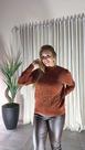 Blusa Tricot Chenille Trançado