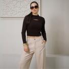 Blusa Tricot Cropped Feminina Revanche Laguna