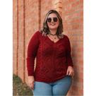 Blusa Tricot Fashion Inverno Plus Size Elegante Confortável