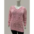 Blusa Tricot Feminina Elegante Lançamento Plus Size Tricô Blusa Tricot Feminina Elegante Lançamento Plus Size Tricô
