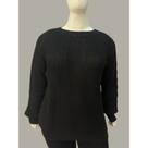 Blusa Tricot Feminina Plus Size Elegante Tricô Tam EXXG G4 Blusa Tricot Feminina Plus Size Elegante Tricô Tam EXXG G4