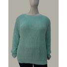 Blusa Tricot Feminina Plus Size Elegante Tricô Tam EXXG G4