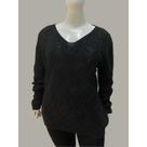 Blusa Tricot Feminina Plus Size Lançamento Tricô Elegante EXXG G4 Blusa Tricot Feminina Plus Size Lançamento Tricô Elegante EXXG G4