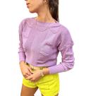 Blusa Tricot Helena Uva