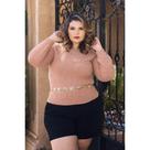 Blusa Tricot Inverno Plus - Giuliana Marques Tricot - Tam G