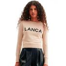 Blusa Tricot Lança Perfume Long Sleeve OU24 Bege Feminino