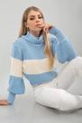 Blusa Tricot Listra Manga Longa Cacharrel F081