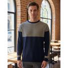 Blusa Tricot Masculina Listrada - Giuliana Marques Tricot