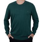 Blusa Tricot Masculina Ogochi Sueter Slim Verde - 0055 Blusa Tricot Masculina Ogochi Sueter Slim Verde - 0055
