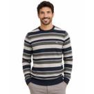 Blusa Tricot Masculino Listrado Dixie Slim Fit Premium Tamanho:P