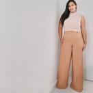 Blusa Tricot Modal Regata Gola Média