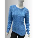 Blusa Tricot Modinha Lançamento Tranças Elegante Jovem Tam M
