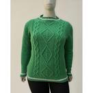 Blusa Tricot Mousse Gola Plus Feminina Giuliana Marques
