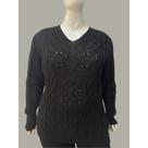 Blusa Tricot Plus Size Feminina Lançamento Elegante Tricô Tam EXG G2