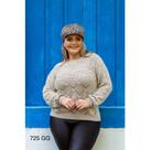 Blusa Tricot Rendada Moderna Elegante Lançamento Plus Size Tam GG