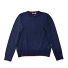Blusa Tricot Sueter Masculino Azul Marinho Tamanho P Malharia Star Blusa Tricot Sueter Masculino Azul Marinho Tamanho P Malharia Star