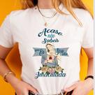 Blusa tshirt feminina MÃE IMACULADA, Sagrada