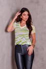 Blusa Tule Gola V Blusa Tule Gola V