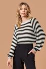 Blusa tvz tricô listrada Blusa tvz tricô listrada
